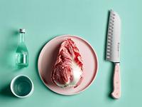 Wusthof Santokumes Classic Color Pink Himalayan Salt 17 cm - thumbnail