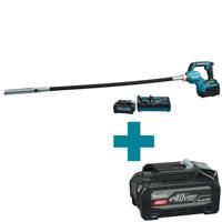 Makita VR003GM101 Accu Betontrilnaald + 32x1200mm Trilnaald XGT 40V Max 4.0Ah - thumbnail