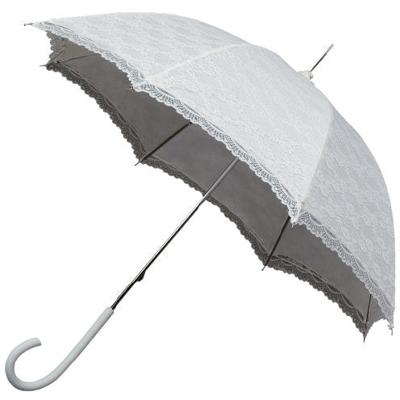 IMPLIVA LR-1-OFFWHITE paraplu Volledig formaat Wit Glasvezel Polyester