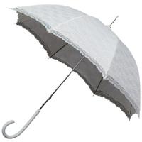 IMPLIVA LR-1-OFFWHITE paraplu Volledig formaat Wit Glasvezel Polyester - thumbnail