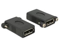 Delock 85123 DisplayPort Adapter [1x DisplayPort bus - 1x DisplayPort bus] Zwart - thumbnail