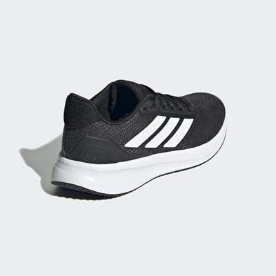 adidas Runfalcon 5 Hardloopschoenen Kids Zwart Wit - thumbnail