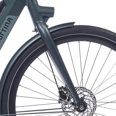 Cortina voorvork e-nite dark green matt