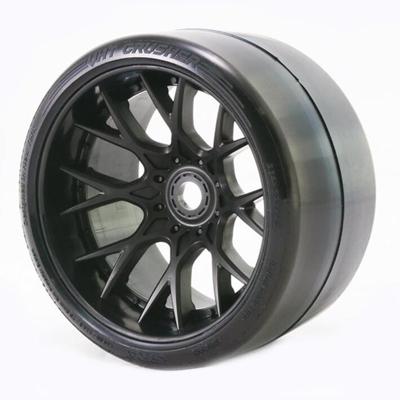Sweep Racing VHT Crusher Belted slicks on-road wielen - 1/2 Offset - 17mm - Black Sweep Racing VHT Crusher Belted slicks on-road wielen - 1/2 Offset - 17mm - Black