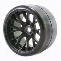 Sweep Racing VHT Crusher Belted slicks on-road wielen - 1/2 Offset - 17mm - Black - thumbnail