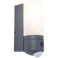LUTEC LED-cameralamp POLLUX, buitenlamp in antraciet met bewegingsmelder en camera, bewakingscamera Full-HD en intercomsysteem, incl. 16 GB SD-kaart, compatibel met Google Voice & Alexa, - thumbnail