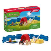 Schleich farm world puppy huis 42480 - thumbnail