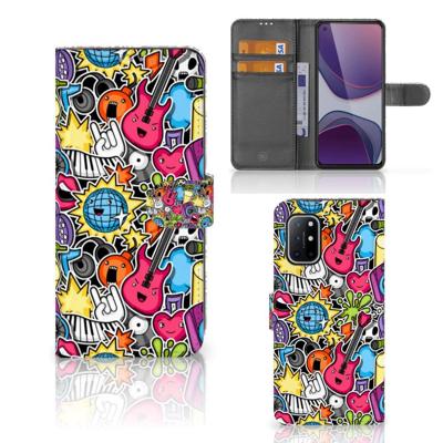 OnePlus 8T | Wallet Case | met Pasjes | Punk Rock