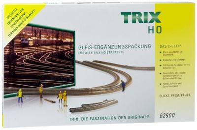 H0 Trix C-rails T62900 Uitbreidingsset 1 set(s) H0 Trix C-rails T62900 Uitbreidingsset 1 set(s)