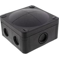 Wiska COMBI 407/SDK5/S Aftakkast (l x b x h) 95 x 95 x 60 mm Zwart (RAL 9005) IP66/IP67 1 stuk(s) - thumbnail