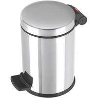 Hailo 0704-042 Solid S Pedaalemmer met Gegalvaniseerde Binnenemmer 3L RVS - thumbnail