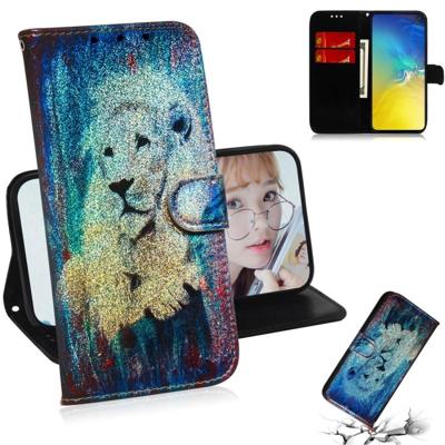 Gekleurde tekening patroon kleurrijke magnetische Buckle horizontale Flip PU lederen draagtas met houder & kaartsleuven & portemonnee & Lanyard voor G Gekleurde tekening patroon kleurrijke magnetische Buckle horizontale Flip PU lederen draagtas met houder & kaartsleuven & portemonnee & Lanyard voor G
