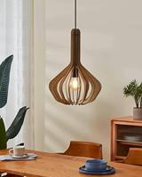 Eglo Houten hanglampVelasco Ø 38cm - 900152 - thumbnail