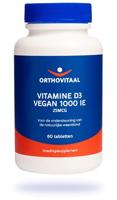 Vitamine D3 1000IE vegan 60 Tabletten - thumbnail