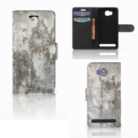 Huawei Y3 2 | Y3 II Bookcase Beton Print - thumbnail