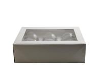 Darice • kerstbal glas 70mm 6pcs - thumbnail