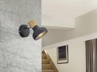 Trio WandlampLatika zwart - R81521032 - thumbnail