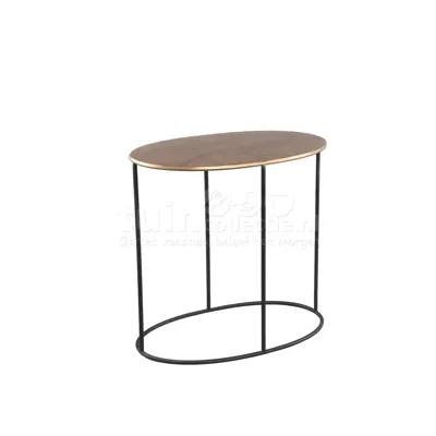 Bijzettafel Zony Gold Metaal H50cm