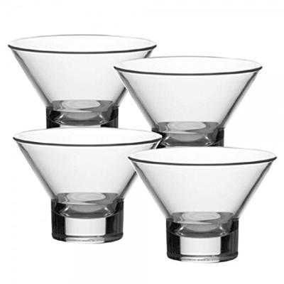 Bormioli Rocco IJscoupes Ypsilon Gekleurd - 375 ml - 4 stuks