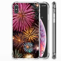 Apple iPhone Xs Max Anti Shock Bumper Case Vuurwerk - thumbnail