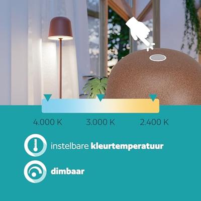 Eglo TerraslampMannera roestbruin - 901751