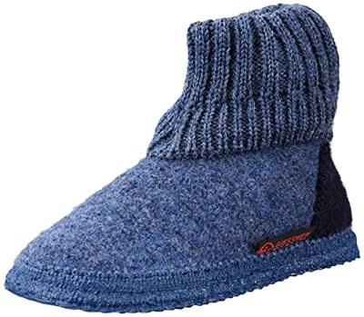 Giesswein Kramsach Kinder Pantoffel Capriblau 25 Giesswein Kramsach Kinder Pantoffel Capriblau 25