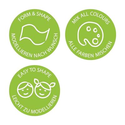 Fimo kids boetseerklei blauw, 42gr