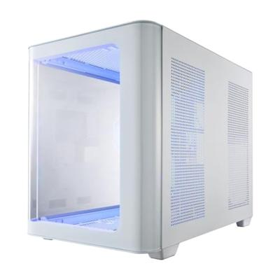 FSP Fortron POC0000244 Midi-tower Gaming-behuizing Wit Zijvenster FSP Fortron POC0000244 Midi-tower Gaming-behuizing Wit Zijvenster