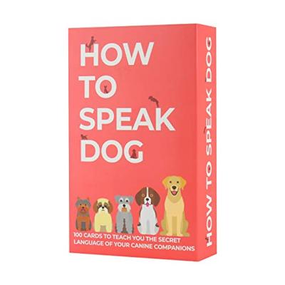 How to speak kaarten - Hond How to speak kaarten - Hond