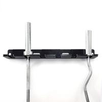 Muscle Power verticale ophangbeugel wandmodel voor 6 olympische Halterstangen - thumbnail