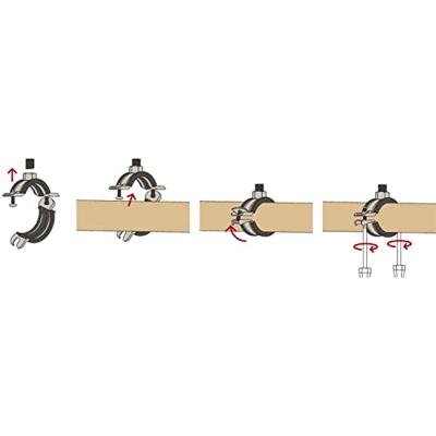 Fischer 539446 Buisbeugel FRS-L universele 20-24 buisklem 25 stuk(s) Fischer 539446 Buisbeugel FRS-L universele 20-24 buisklem 25 stuk(s)