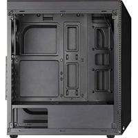 Aerocool shard midi tower behuizing (zwart | 3x usb-a | rgb | window) - thumbnail