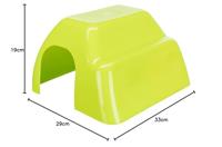 TRIXIE KNAAGDIERHUIS KONIJN KUNSTSTOF ASSORTI 33X29X19 CM 4 ST - thumbnail