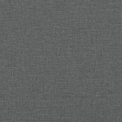 2-delige Loungeset met kussens stof donkergrijs