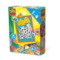 Ses my first - dierenprint stickers - thumbnail