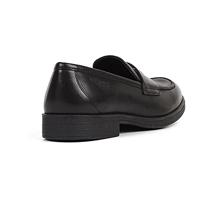 Kinderschoenen JR Agata GEOX® van leer zwart - thumbnail