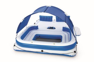 Bestway drijfeiland tropical breeze 389x274 cm 43105