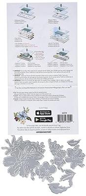 Sizzix • tim holtz thinlits die set brushstroke flowers #2 8pcs