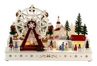 Konstsmide 3244-250 Houten figuur LED Wit - thumbnail