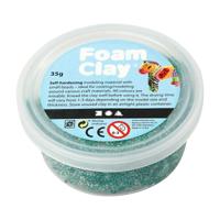 Foam Clay - donkergroen, 35gr. - thumbnail