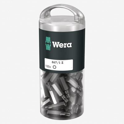 Wera 867/1 Z TORX® DIY 100, TX 40 x 25 mm (100 Bits pro Box) - 1 stuk(s) - 05072452001