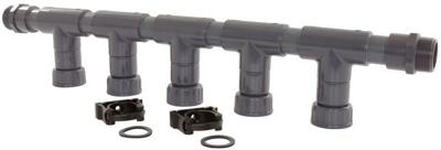 Verdeler PVC 40mm - 5 aftakkingen - 1-1/2