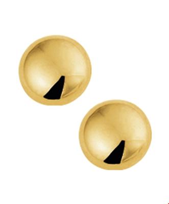 TFT Oorknoppen Half-bol Geelgoud Glanzend 7 mm x 7 mm TFT Oorknoppen Half-bol Geelgoud Glanzend 7 mm x 7 mm