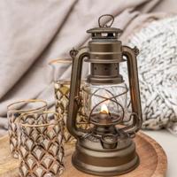Feuerhand Stormlamp 276 Olielamp Brons - thumbnail