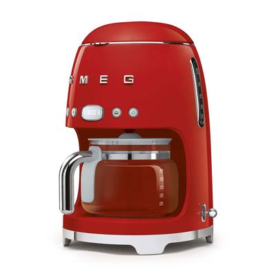 Smeg DCF02RDEU Koffiefilter apparaat Rood