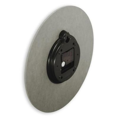 Hama Wandklok Kreta met Gegraveerde Cijfers 30 cm MDF/Grijs/Goud