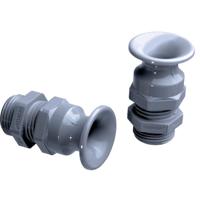 LAPP 53015420 Wartel Met beschermtrompet PG11 Polyamide Zilver-grijs (RAL 7001) 100 stuk(s) - thumbnail