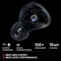 SteelSeries Arctis GameBuds™ voor Xbox - Draadloze gamingoordopjes - 2,4-GHz + BT5.3 - ANC/Transparency-modus - IP55-waterbestendigheid - 40 uur accuduur - Draadloos opladen - Xbox,PS5,pc,mobiel-Zwart - thumbnail