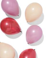 HEMA Ballonnen 23cm bloemen - 10 stuks - thumbnail