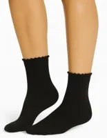 Marcmarcs 2-pack bamboe dames sokken - Kanten randje - Kanten bamboe sokken - thumbnail